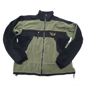 Green and Black Mountain Hardwear Gore-tex Windstopper Jacket Size XL